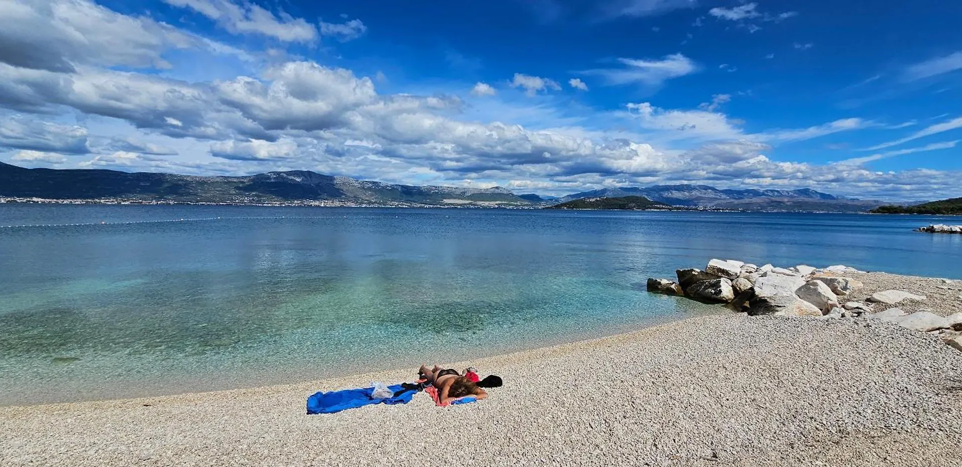 Apartmani Zlato 70M From Beach! Trogir Lejlighed